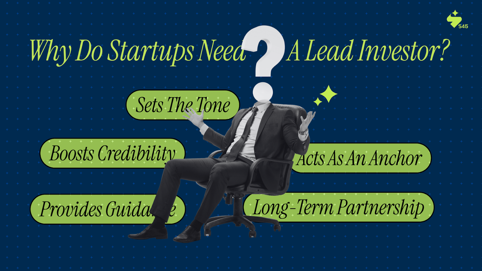 Why Do Startups Need a Lead Investor