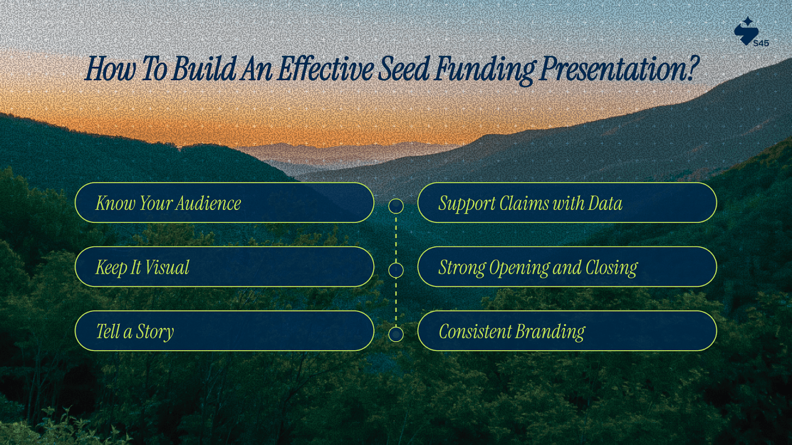 How to Build an Effective Seed Funding Presentation