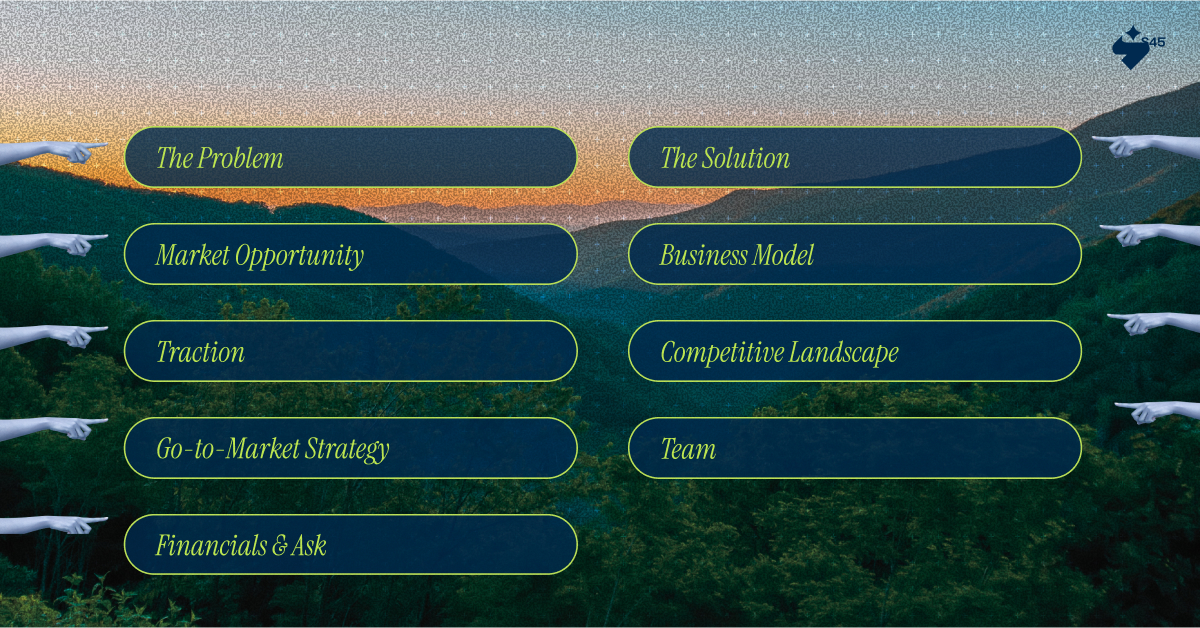 Core Elements of a Winning Startup Pitch Deck