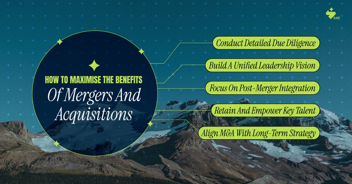 How to Maximise the Benefits of Mergers and Acquisitions