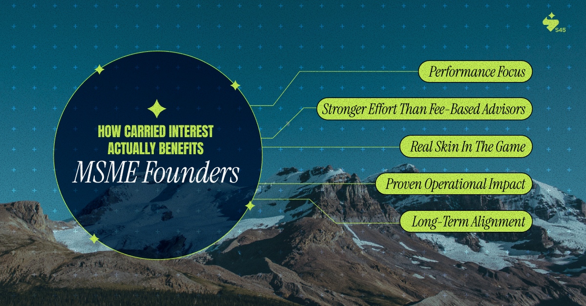 How Carried Interest Actually Benefits MSME Founders
