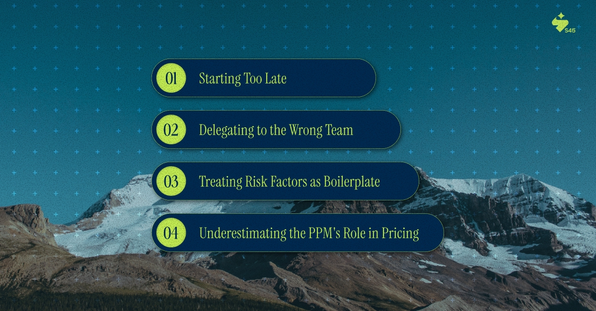 What Founders Get Wrong About PPM Private Equity Preparation